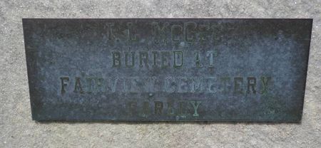 MCGEE, I. L. - Dubuque County, Iowa | I. L. MCGEE 