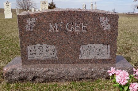 MCGEE, NACY W. - Dubuque County, Iowa | NACY W. MCGEE 