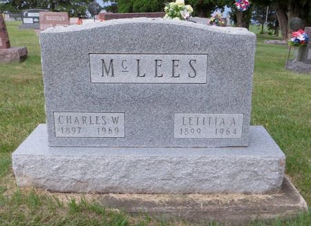 MCLEES, CHARLES W. - Dubuque County, Iowa | CHARLES W. MCLEES 