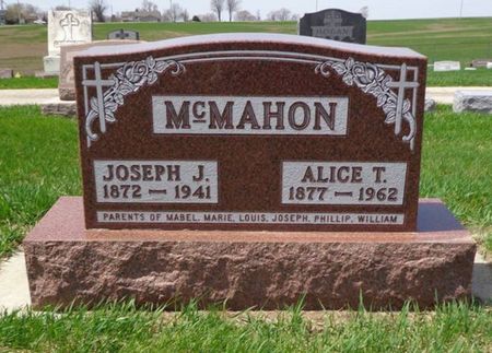 MCMAHON, ALICE T. - Dubuque County, Iowa | ALICE T. MCMAHON 