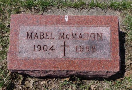 MCMAHON, MABEL - Dubuque County, Iowa | MABEL MCMAHON 