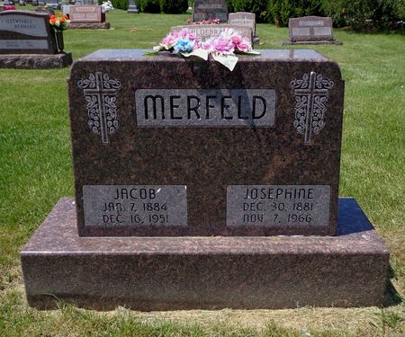 BESLER MERFELD, JOSEPHINE - Dubuque County, Iowa | JOSEPHINE BESLER MERFELD 