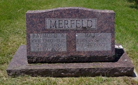 MERFELD, RAYMOND W. - Dubuque County, Iowa | RAYMOND W. MERFELD 