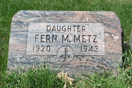 METZ, FERN MAXINE - Dubuque County, Iowa | FERN MAXINE METZ 