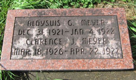 MEYER, ALOYSIUS G. - Dubuque County, Iowa | ALOYSIUS G. MEYER 