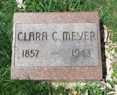 MEYER, CLARA C. - Dubuque County, Iowa | CLARA C. MEYER 