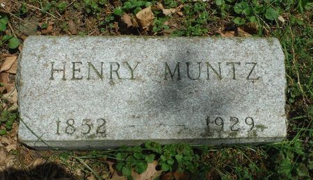 MUNTZ, HENRY - Dubuque County, Iowa | HENRY MUNTZ 