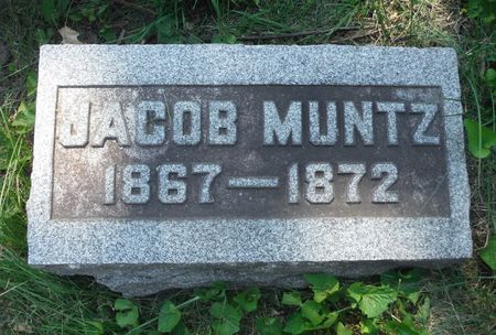 MUNTZ, JACOB - Dubuque County, Iowa | JACOB MUNTZ 