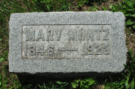 MUNTZ, MARY - Dubuque County, Iowa | MARY MUNTZ 