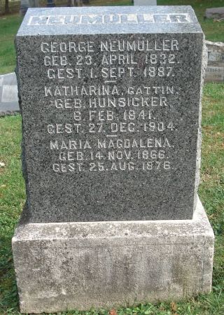 NEUMULLER, KATHARINA - Dubuque County, Iowa | KATHARINA NEUMULLER 