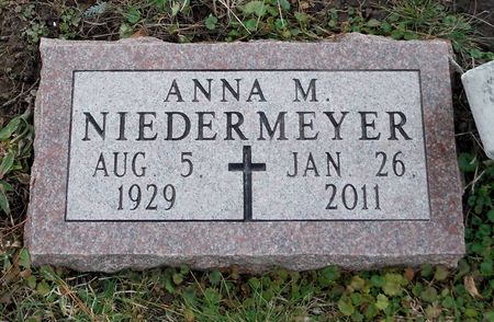 NIEDERMEYER, ANNA M. - Dubuque County, Iowa | ANNA M. NIEDERMEYER 