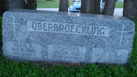 OBERBROECKLING, CATHERINE - Dubuque County, Iowa | CATHERINE OBERBROECKLING 