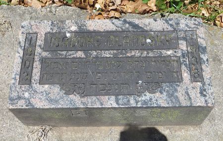 OLANOSKY, ISADORE - Dubuque County, Iowa | ISADORE OLANOSKY 