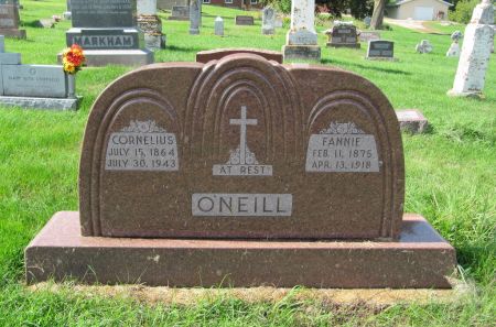 O'NEILL, FANNIE - Dubuque County, Iowa | FANNIE O'NEILL 