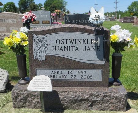 OSTWINKLE, JUANITA JANE - Dubuque County, Iowa | JUANITA JANE OSTWINKLE 