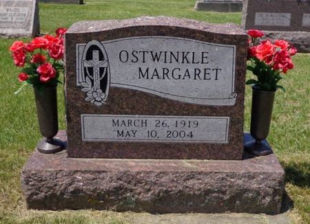OSTWINKLE, MARGARET - Dubuque County, Iowa | MARGARET OSTWINKLE 
