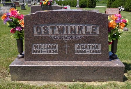 OSTWINKLE, AGATHA - Dubuque County, Iowa | AGATHA OSTWINKLE 