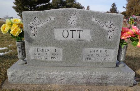 FREIBURGER OTT, MARIE STELLA - Dubuque County, Iowa | MARIE STELLA FREIBURGER OTT 