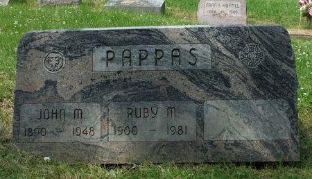 PAPPAS, RUBY M. - Dubuque County, Iowa | RUBY M. PAPPAS 