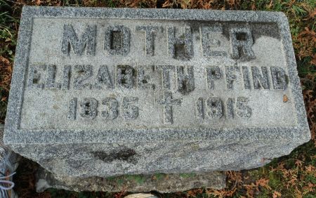 PFIND, ELIZABETH - Dubuque County, Iowa | ELIZABETH PFIND 