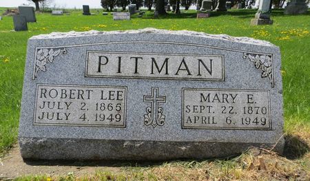 PITMAN, MARY E. - Dubuque County, Iowa | MARY E. PITMAN 