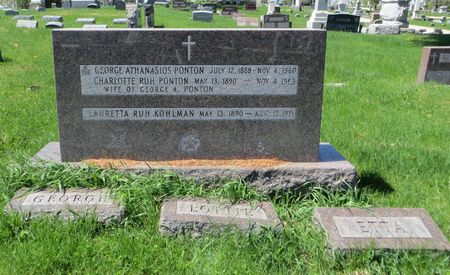 PONTON, GEORGE ATHANASIOS - Dubuque County, Iowa | GEORGE ATHANASIOS PONTON 