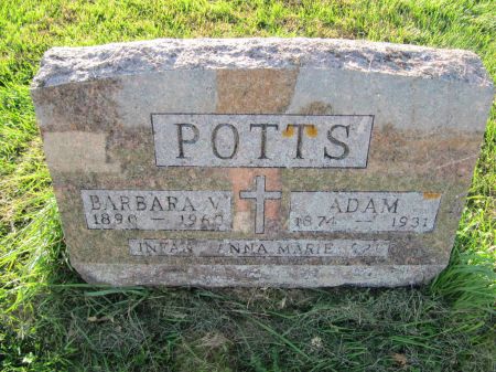 POTTS, ANNA MARIE - Dubuque County, Iowa | ANNA MARIE POTTS 