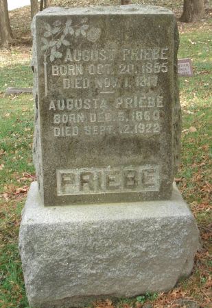 PRIEBE, AUGUSTA - Dubuque County, Iowa | AUGUSTA PRIEBE 