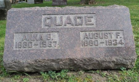 QUADE, AUGUST F. - Dubuque County, Iowa | AUGUST F. QUADE 