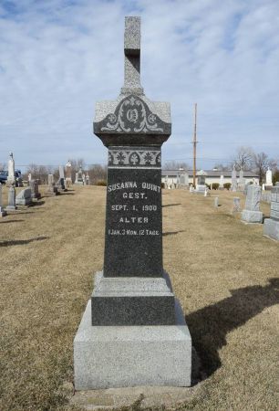 QUINT, SUSANNA - Dubuque County, Iowa | SUSANNA QUINT 