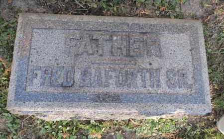 RAFORTH, FRED SR. - Dubuque County, Iowa | FRED SR. RAFORTH 