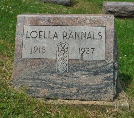 RANNALS, LOELLA - Dubuque County, Iowa | LOELLA RANNALS 