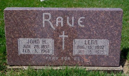 RAVE, LENA - Dubuque County, Iowa | LENA RAVE 