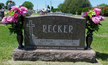 HIRTZ RECKER, HELEN - Dubuque County, Iowa | HELEN HIRTZ RECKER 