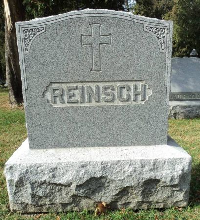 REINSCH, MONUMENT - Dubuque County, Iowa | MONUMENT REINSCH 