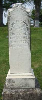 RHOMBERG, FRANK - Dubuque County, Iowa | FRANK RHOMBERG 