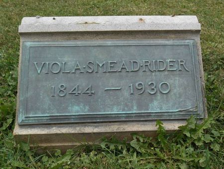 SMEAD RIDER, VIOLA - Dubuque County, Iowa | VIOLA SMEAD RIDER 