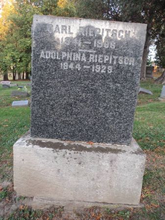 RIEPTISCH, ADOLPHINA - Dubuque County, Iowa | ADOLPHINA RIEPTISCH 