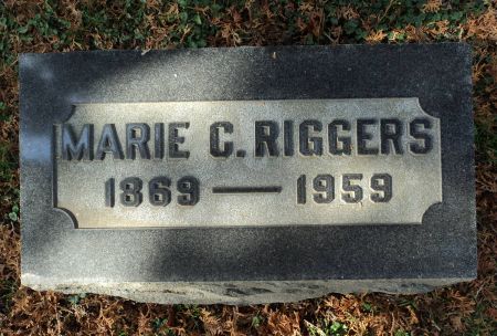 RIGGERS, MARIE C. - Dubuque County, Iowa | MARIE C. RIGGERS 