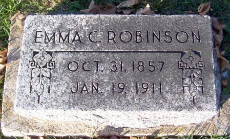 ROBINSON, EMMA C. - Dubuque County, Iowa | EMMA C. ROBINSON 