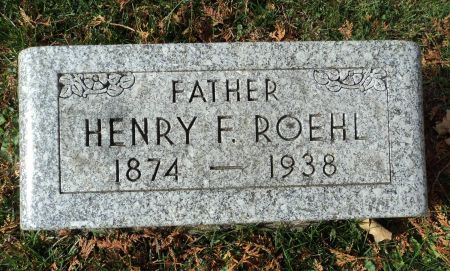ROEHL, HENRY F. - Dubuque County, Iowa | HENRY F. ROEHL 