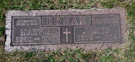 RONAN, MARY A. - Dubuque County, Iowa | MARY A. RONAN 