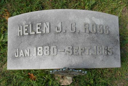 ROSS, HELEN J. G. - Dubuque County, Iowa | HELEN J. G. ROSS 
