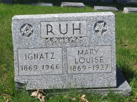 RUH, IGNATZ - Dubuque County, Iowa | IGNATZ RUH 