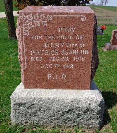 SCANLON, MARY - Dubuque County, Iowa | MARY SCANLON 