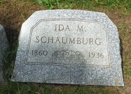 GLEW SCHAUMBURG, IDA M. - Dubuque County, Iowa | IDA M. GLEW SCHAUMBURG 