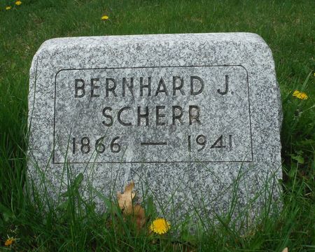 SCHERR, BERNHARD J. - Dubuque County, Iowa | BERNHARD J. SCHERR 