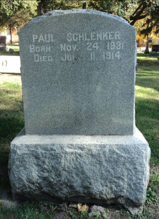 SCHLENKER, PAUL - Dubuque County, Iowa | PAUL SCHLENKER 