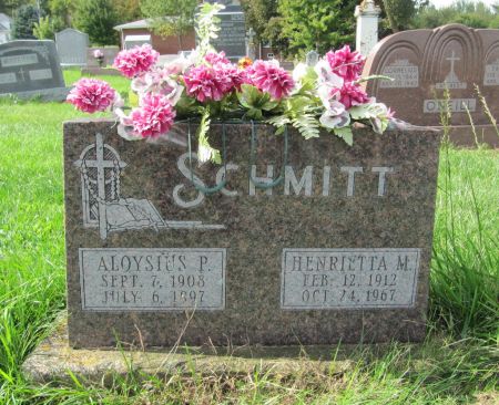 SCHMITT, HENRIETTA M. - Dubuque County, Iowa | HENRIETTA M. SCHMITT 