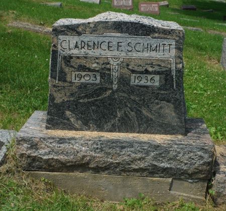 SCHMITT, CLARENCE F.. - Dubuque County, Iowa | CLARENCE F.. SCHMITT 